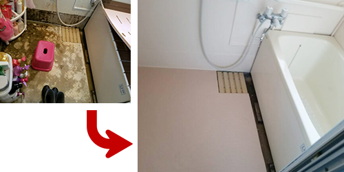 北九州市　浴室塗装工事